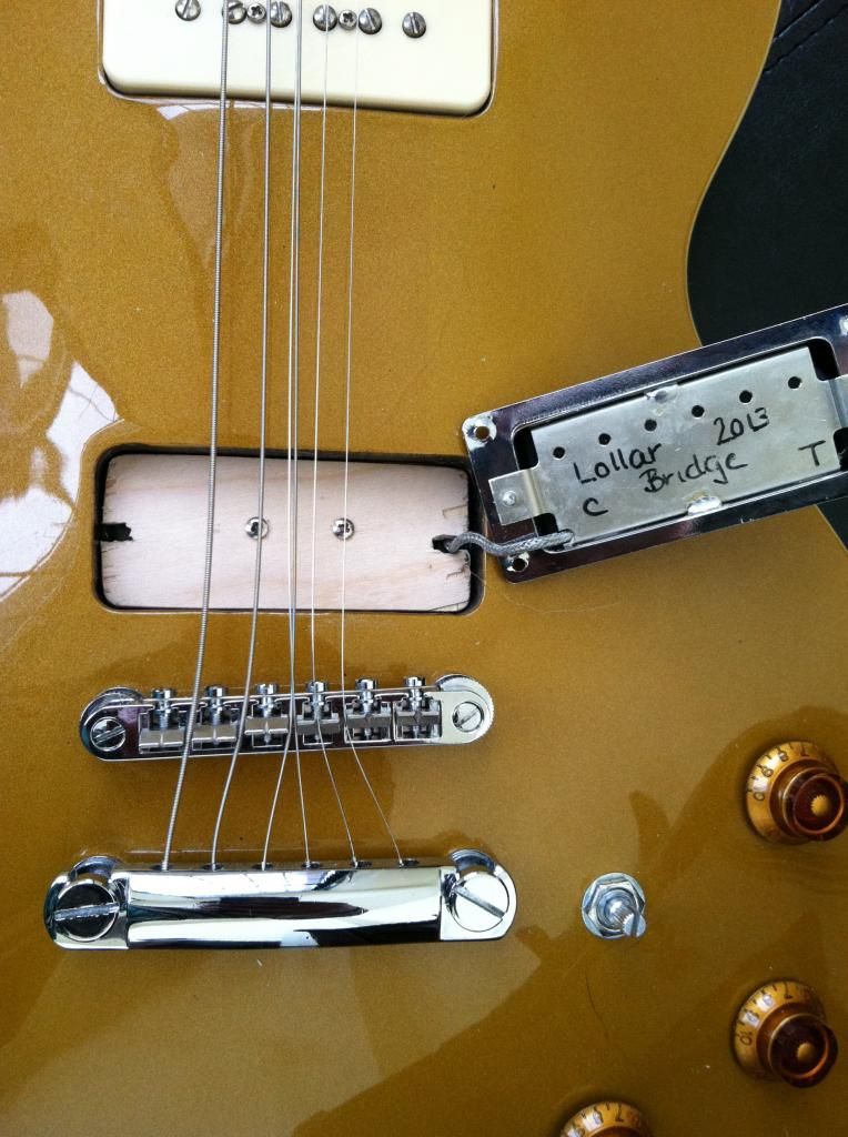 How To Mount A Firebird Pickup In A P90 Route. (Pics) | The Gear Page