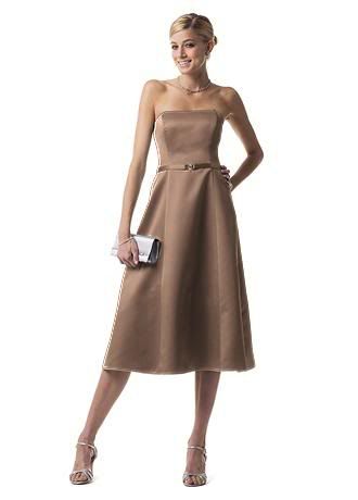 David's Bridal Latte Dress 8355 Size 14 wedding S08 8355 2 Psd Latte 