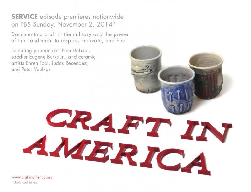 Craft In America / 492 SERVICE episode premieres on PBS November 2, 2014