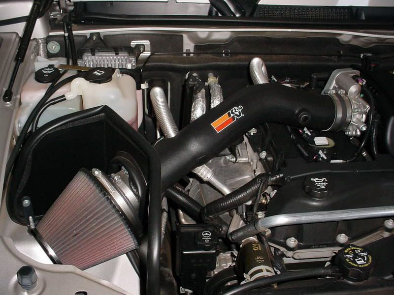 K&N "Cold" Air Intake Mod