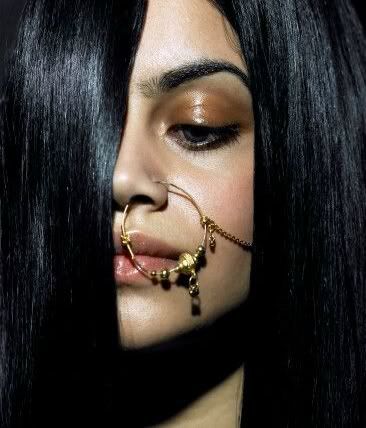 indian bride nose ring