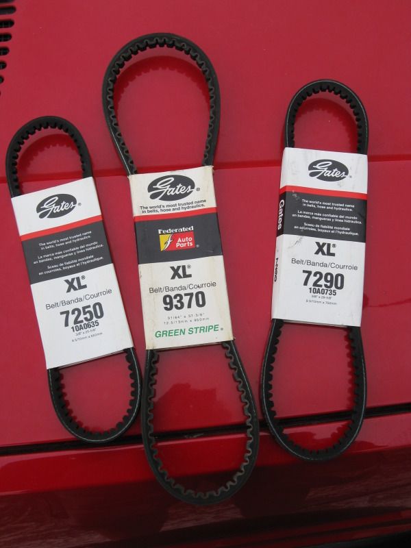 FS new Gates belts for mk2 VW Vortex Volkswagen Forum