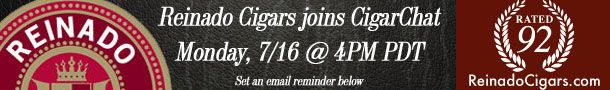 Cigar Chat, Live Every Thursday!