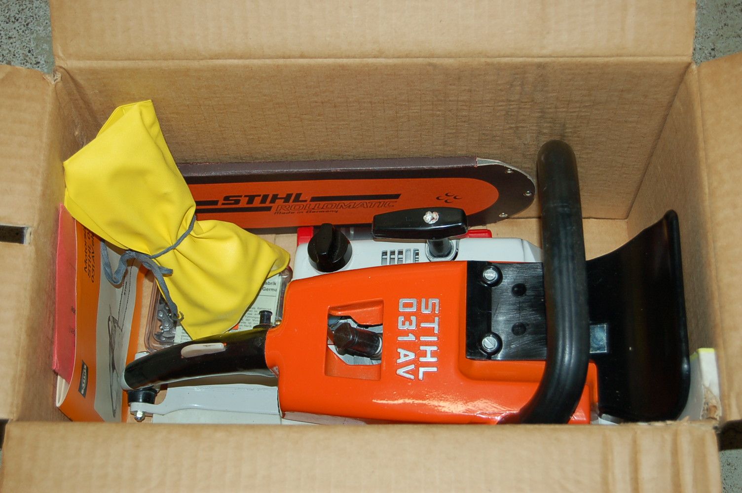 Stihl 031 Parts Manual