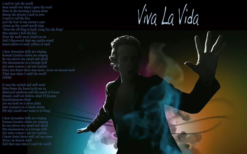 viva la vida wallpaper. Viva La Vida wallpaper for you guys - Coldplay :: Coldplaying.com Messageboard