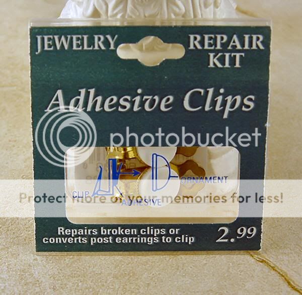 HANDY ADHESIVE CONVERTER KIT FOR CLIP ON EARRINGS  