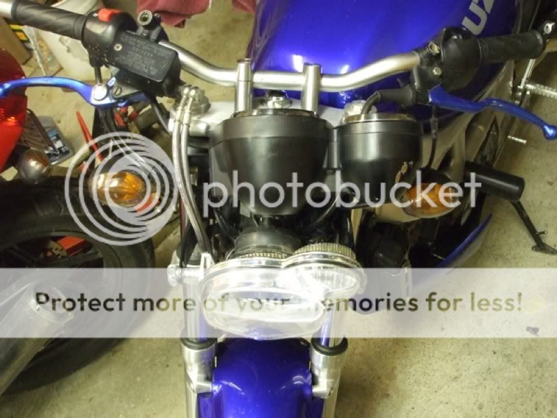 Headlight Mod # 2...lots o pics! - Suzuki SV650 Forum ... sv650 headlight wiring diagram 